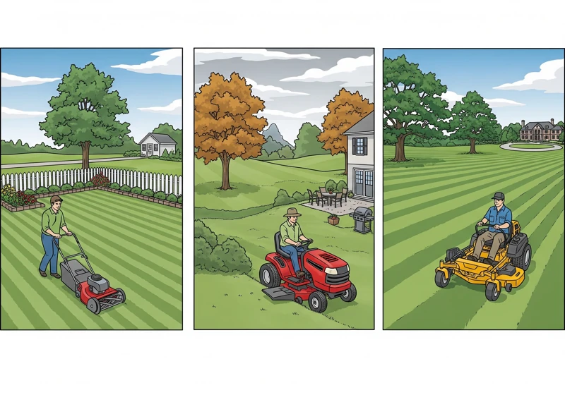 Choosing the Right Lawn Mower for Your Yard Size