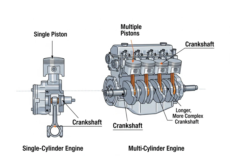 Single vs. Multi-Cylinder Engines