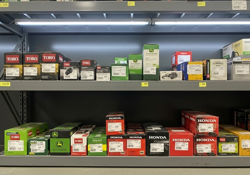 Toro, John Deere, Honda and PowerSmart lawn mower parts with price comparison