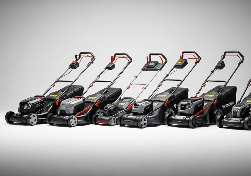 Latest 2025 electric lawn mower models showcasing new features and improvements