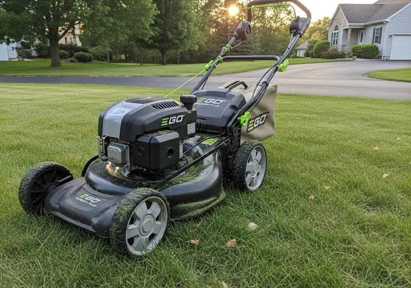 EGO LM2142SP self propelled battery lawn mower