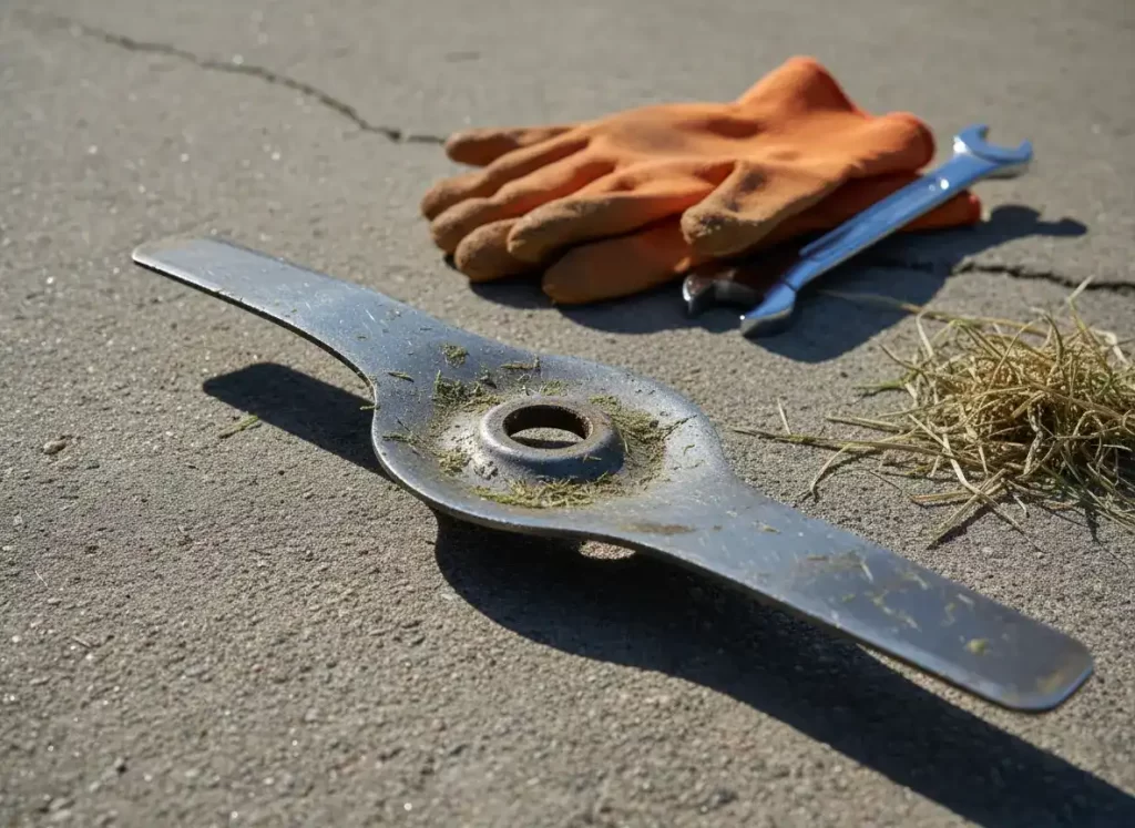 Honda and Toro mower blade cutting systems