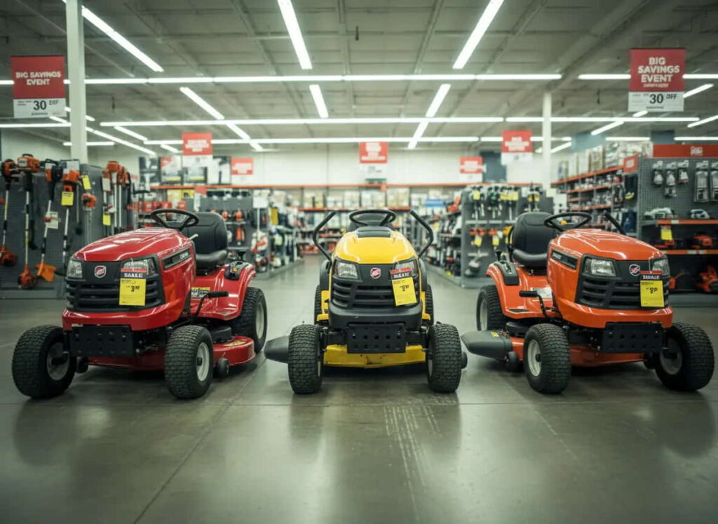 Troy Bilt Pony compared to competitor riding mowers