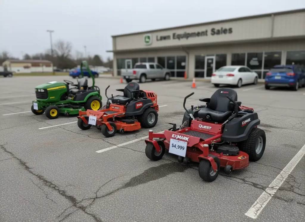 Exmark Quest compared to Toro and John Deere zero turns