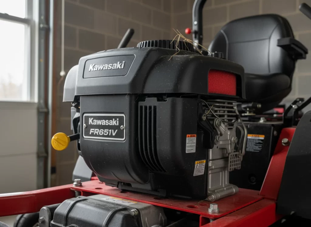Kawasaki FR651V engine on Exmark Quest mower