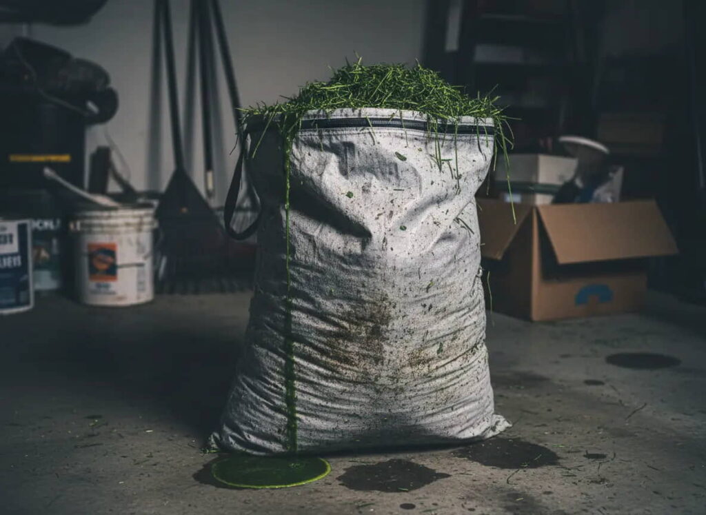 Husqvarna bag system half full